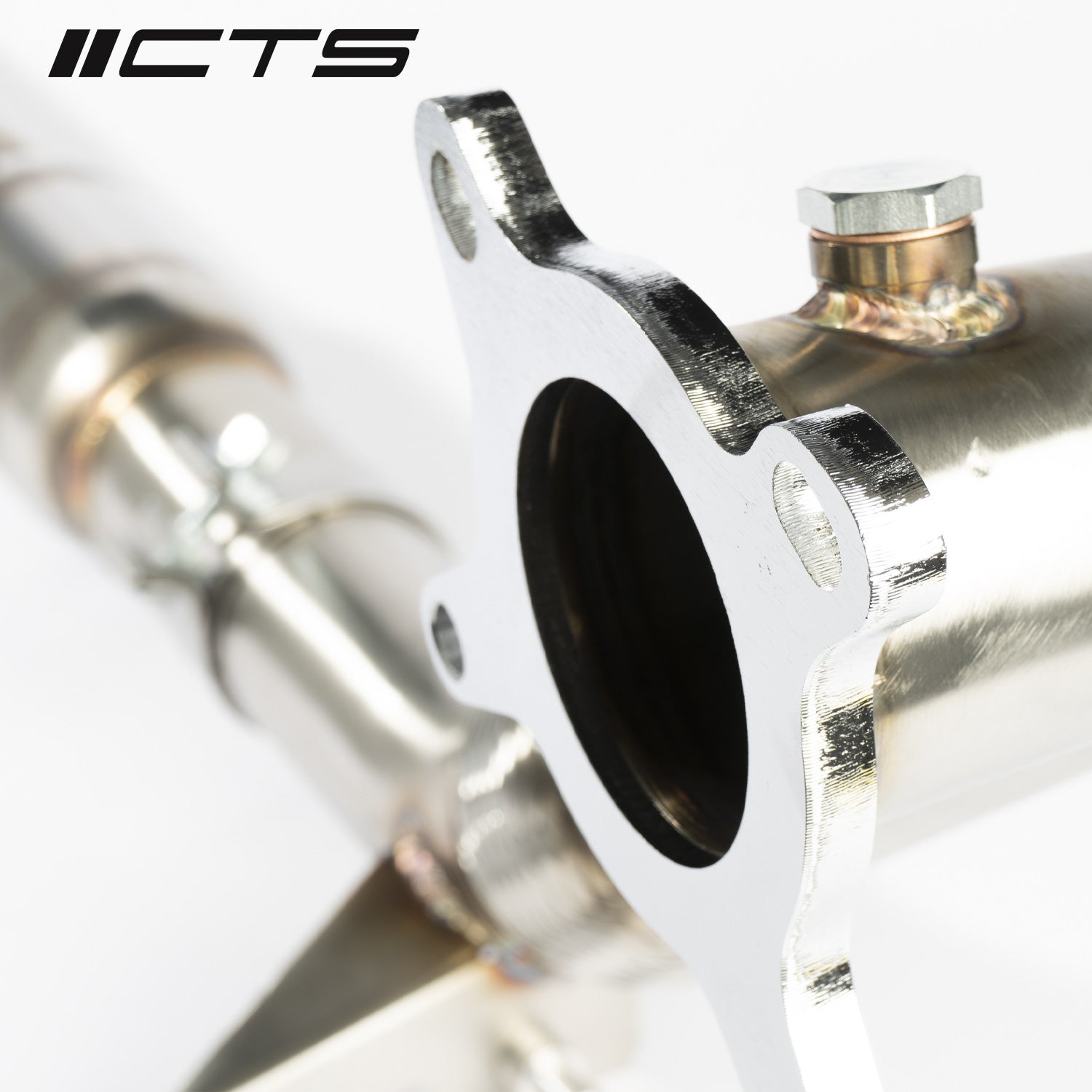 CTS High Flow Catted/Catless 3" Downpipe (AWD) - VW Golf R MK6 Audi S3 8P - Motorious Performance