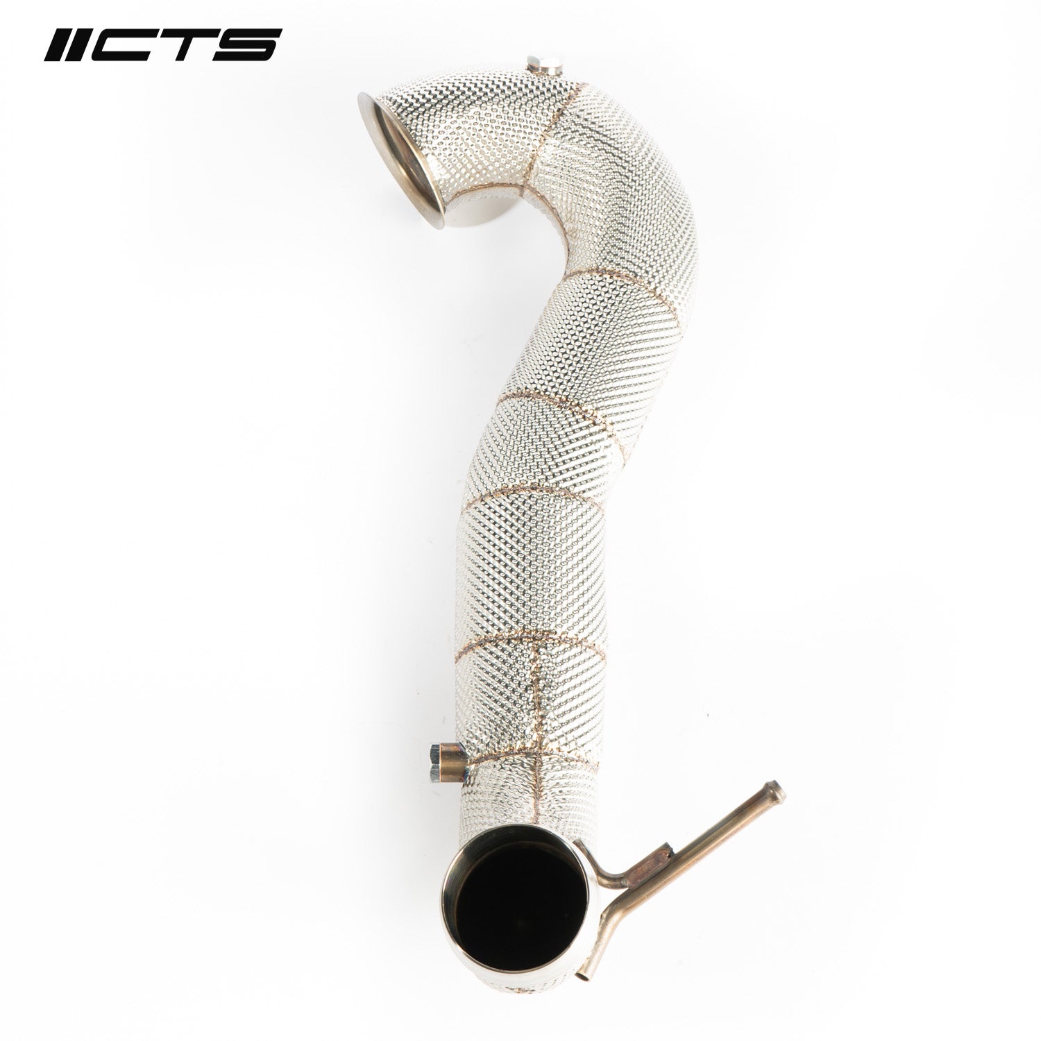 CTS High Flow Catless 3.5" Downpipe - Mercedes A45/CLA45/GLA45 AMG M133 - Motorious Performance