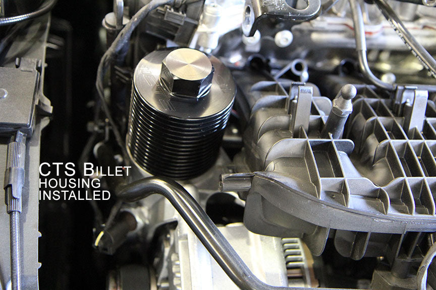 CTS B-Cool Billet Oil Filter Housing - Fits All MQB MQL - Motorious Performance