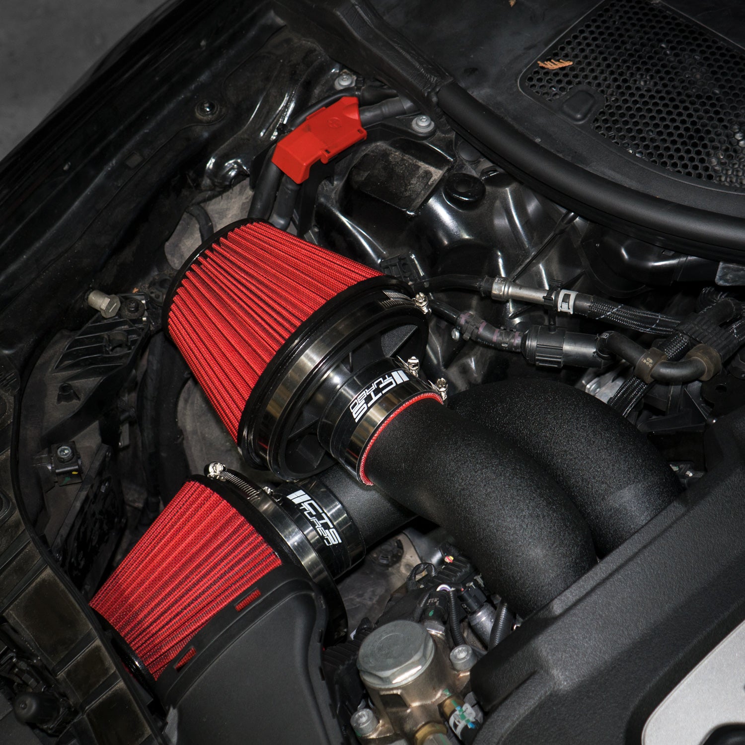 CTS Dual 3″ Intake kit - Audi C7 RS6 RS7 S6 S7 - Motorious Performance