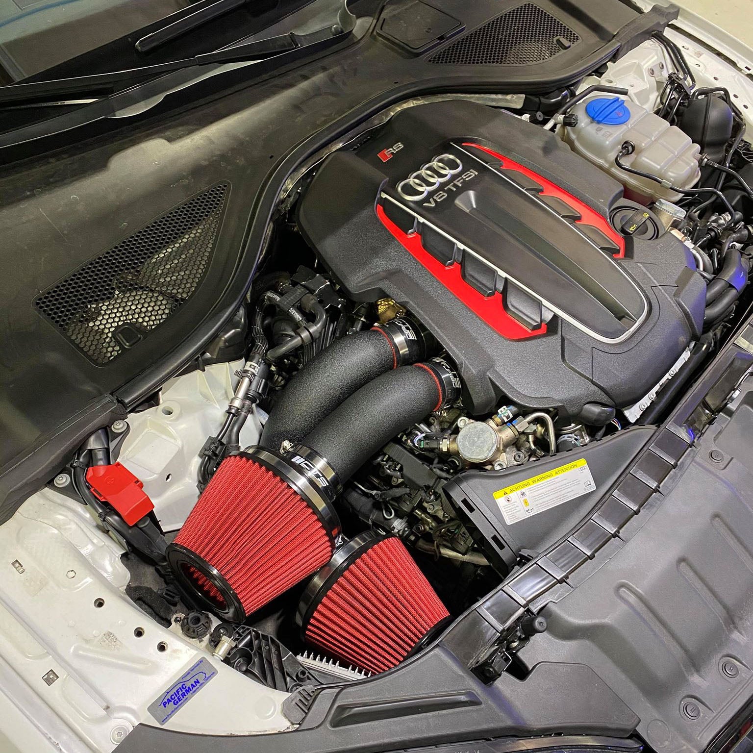 CTS Dual 3″ Intake kit - Audi C7 RS6 RS7 S6 S7 - Motorious Performance