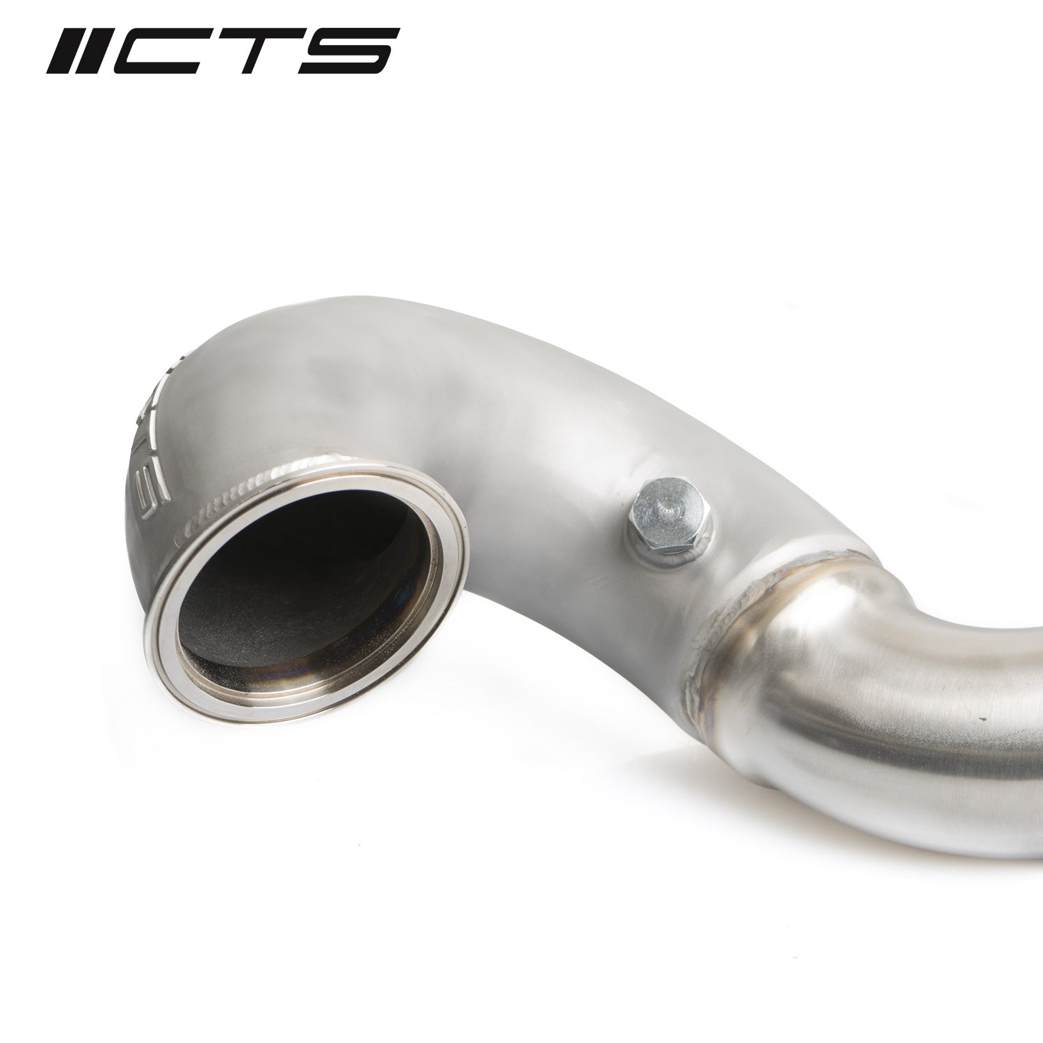CTS High Flow Catted 3.5" Downpipe (FWD) - VW Golf GTI MK7/7.5 - Motorious Performance