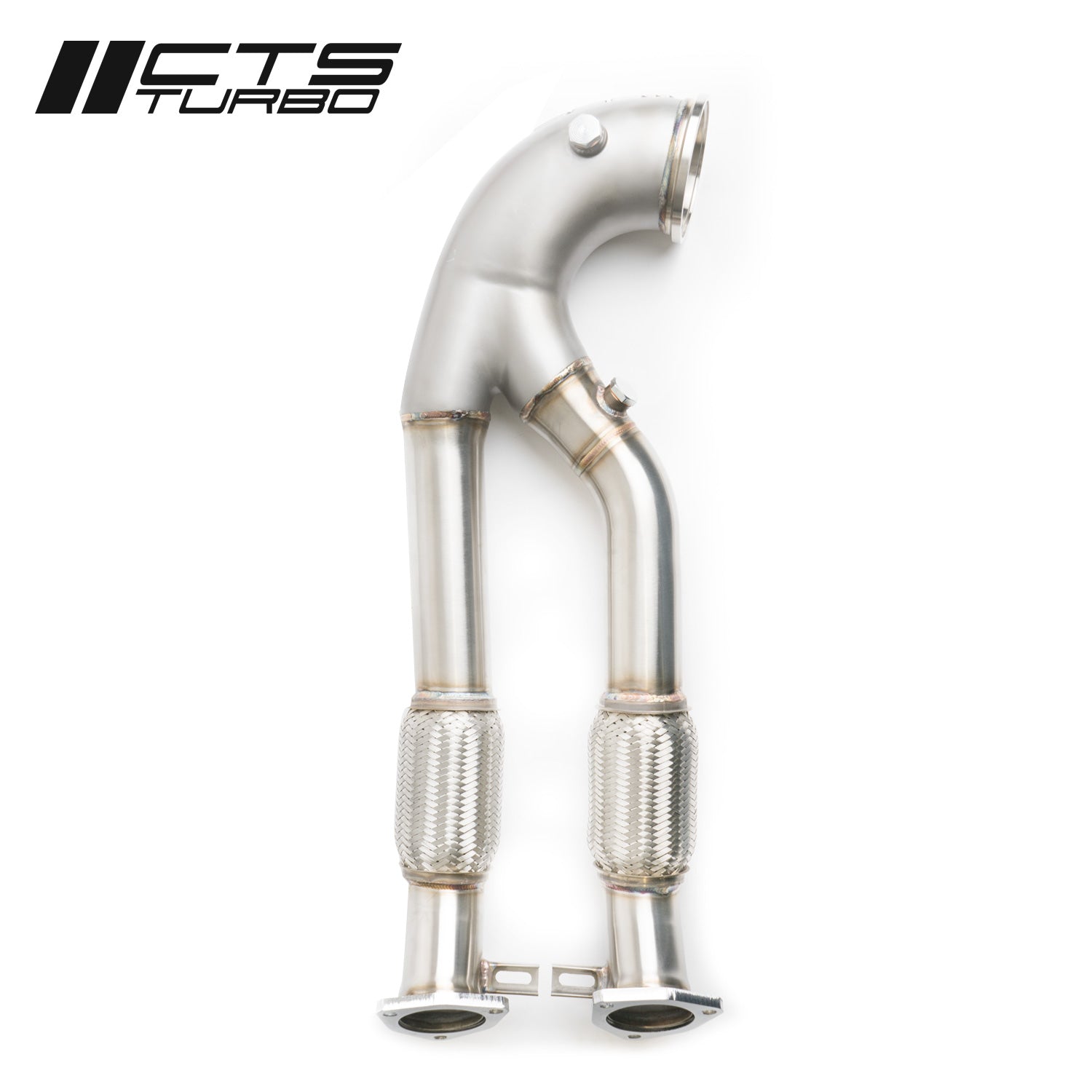 CTS High Flow Catless 4" Downpipe -  Audi 8.5V/8Y RS3 8V RS3, 8S TTRS - Motorious Performance