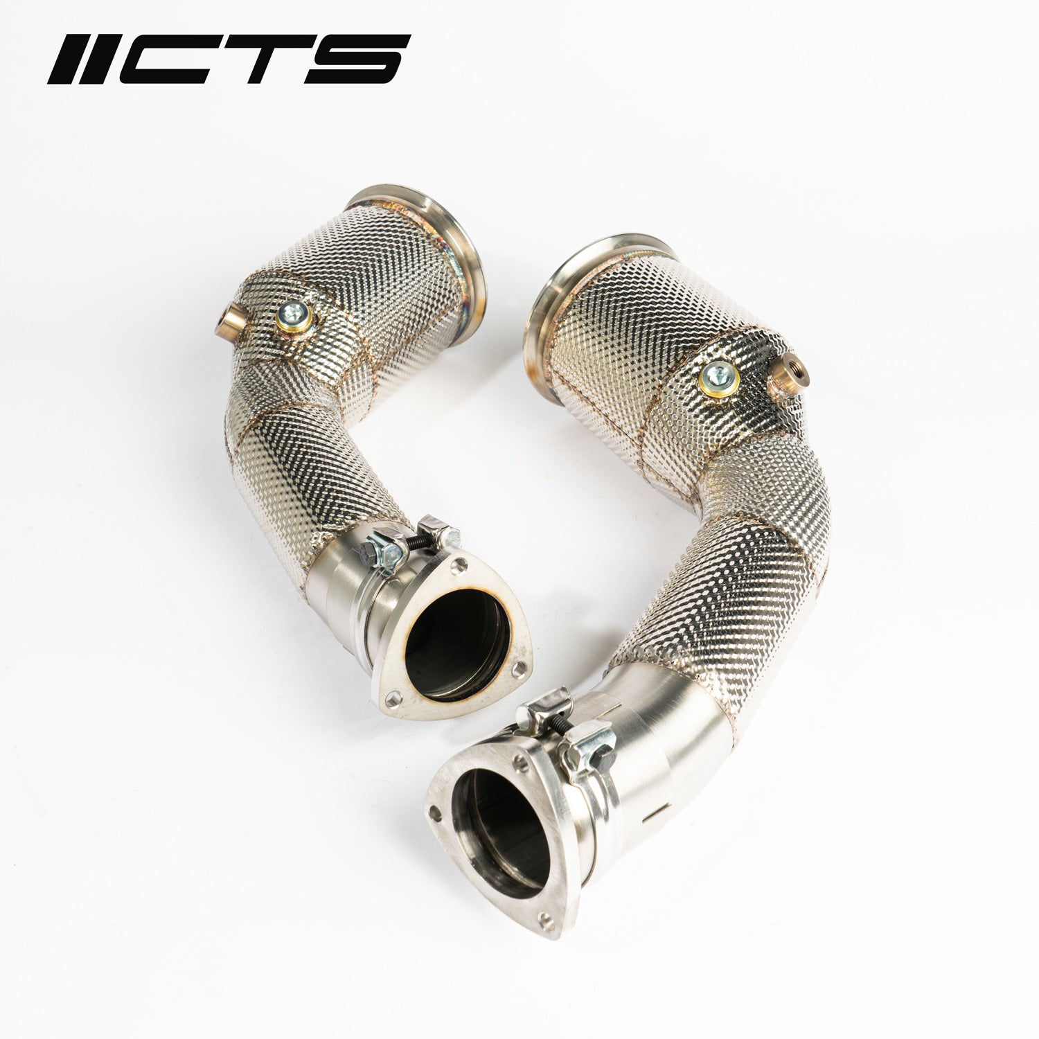 CTS High Flow Catted Downpipe - Audi RS6/RS7 C8 - Motorious Performance