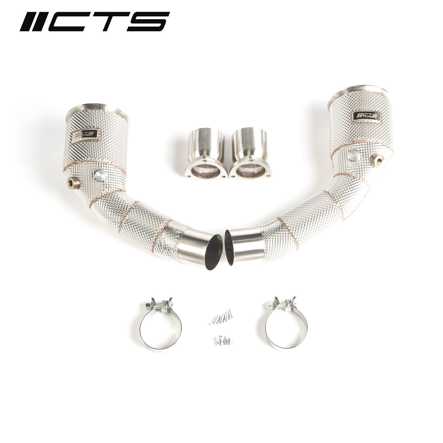 CTS High Flow Catless Downpipe - Audi RS6/RS7 C8 - Motorious Performance