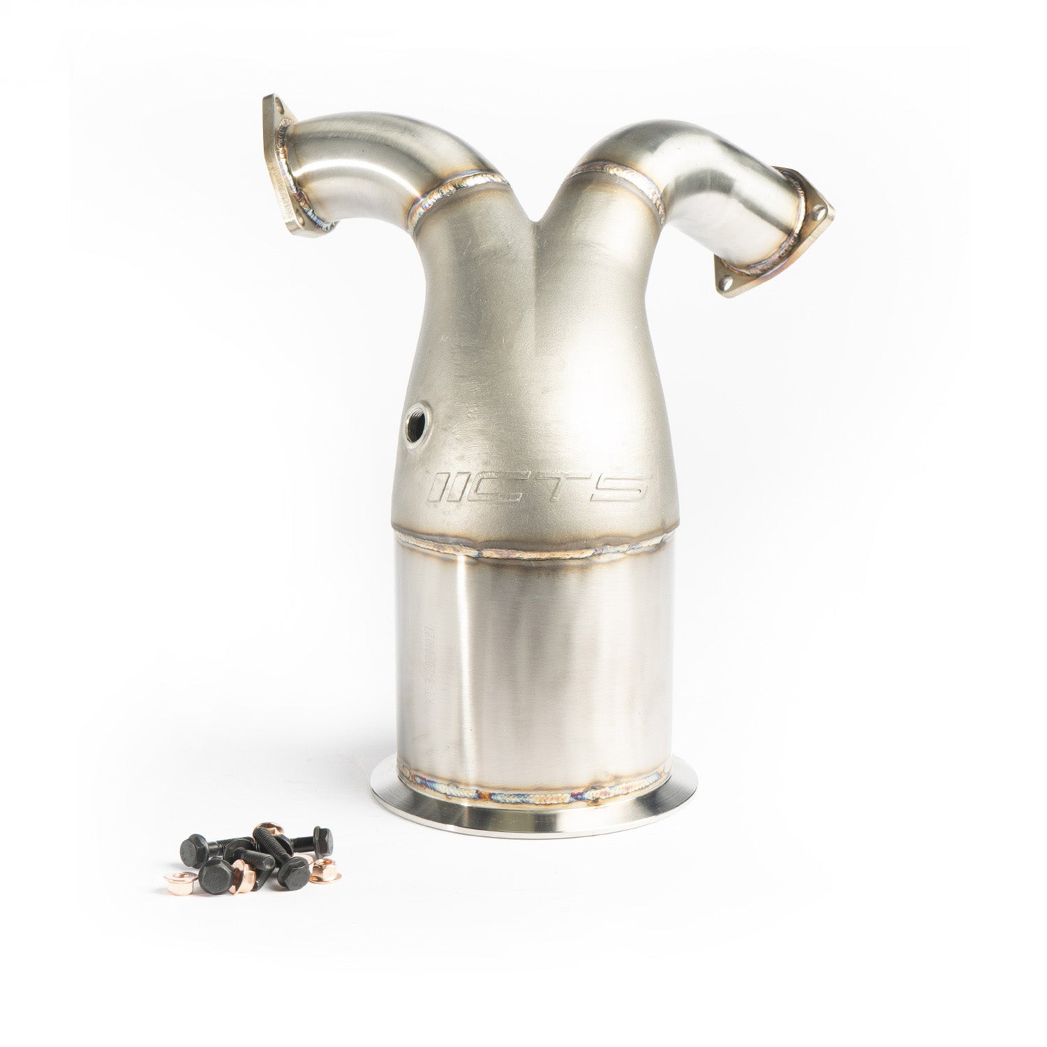 CTS High Flow Catted 3.5" Downpipe - Audi S4 S5 B9 3.0T - Motorious Performance