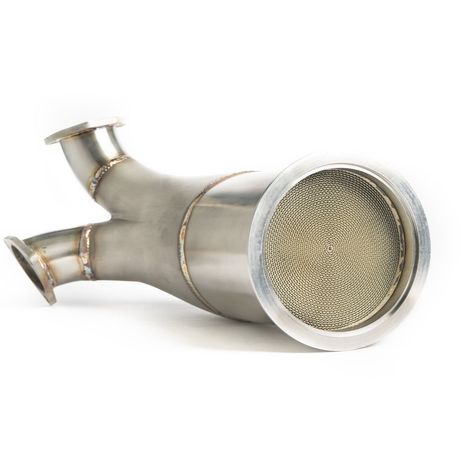 CTS High Flow Catted 3.5" Downpipe - Audi SQ5 B9 - Motorious Performance