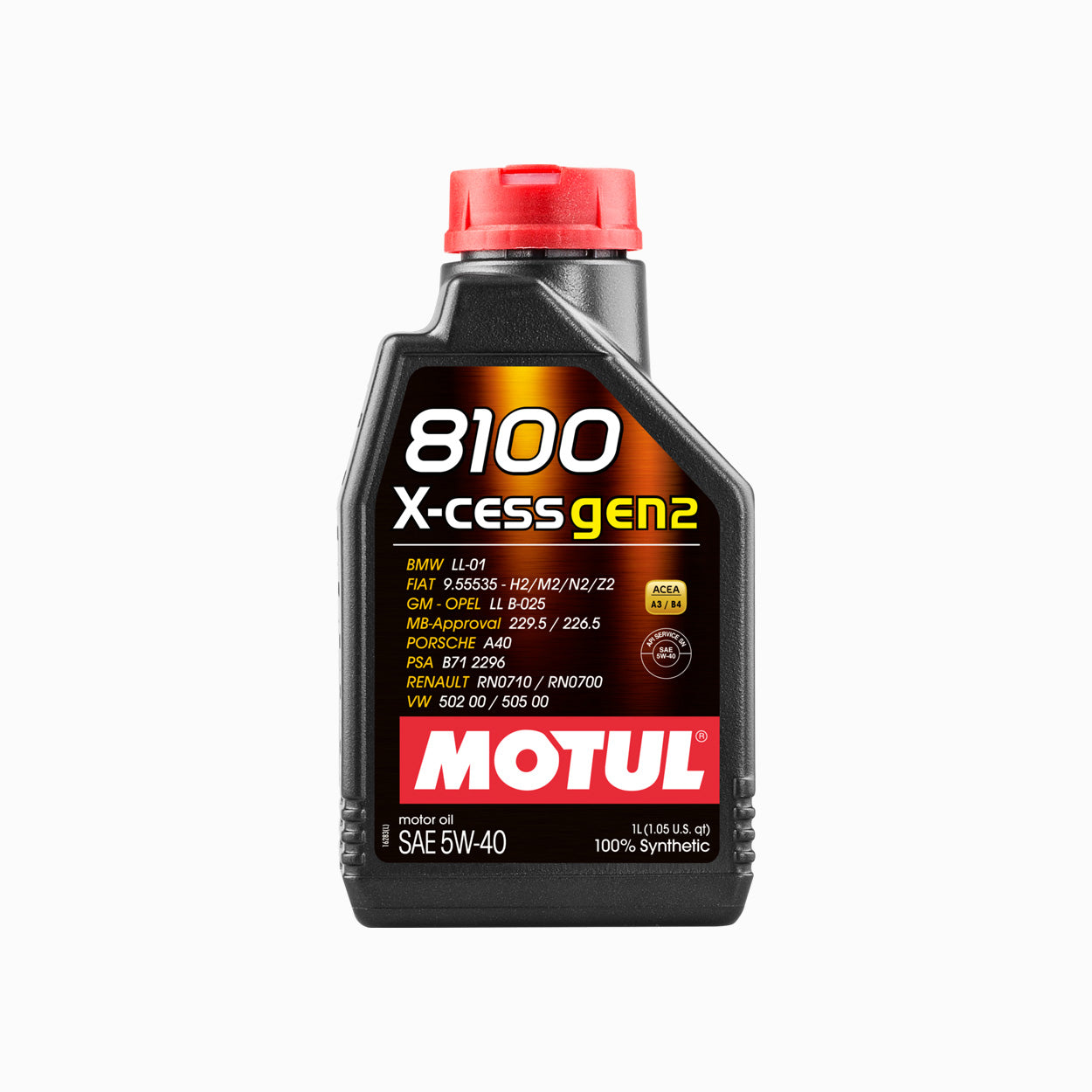 MOTUL 8100 X-cess Gen2 Engine Oil - 5W40