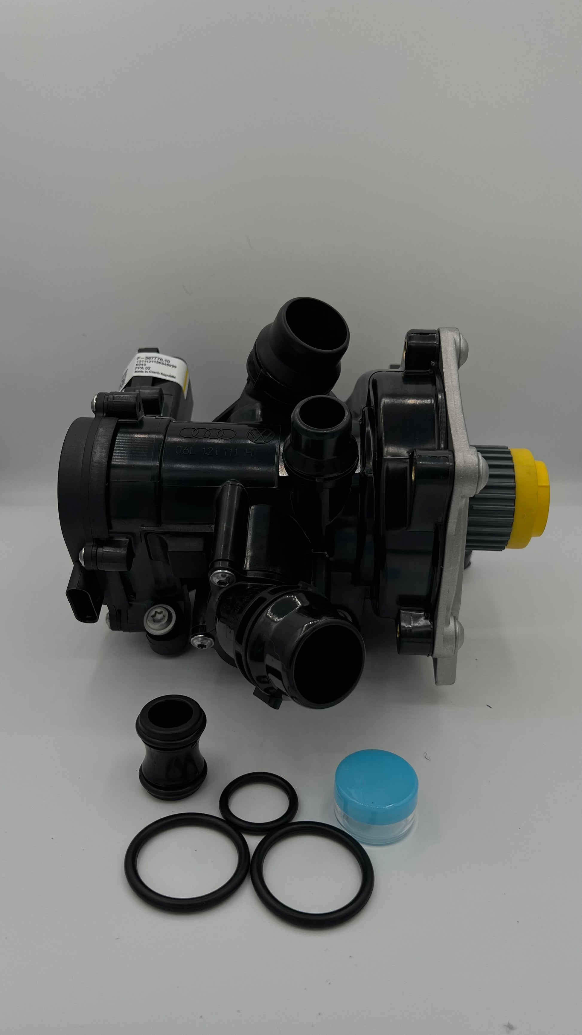 Genuine Water Pump & Thermostat Housing VW MK7 GTI/R & Audi 8V S3/TT/TTS (MQB & MLB) Audi B9 EA888. 3 06L121131, 06L121111P, 06L121012L - Motorious Performance