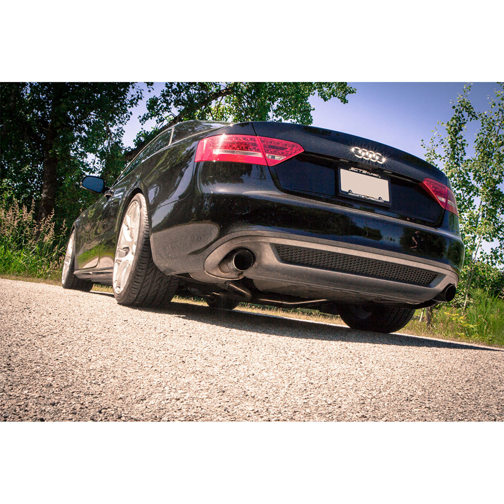 CTS Dual Catback Exhaust System - Audi A4 B8 2.0T (Sedan/Wagon) - Motorious Performance
