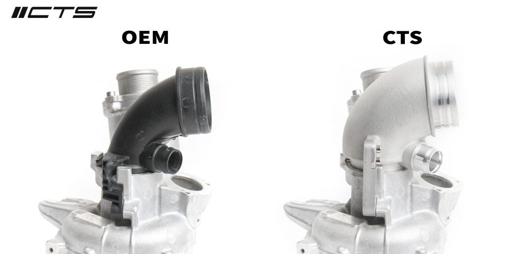 CTS High-Flow Inlet Pipe Elbow - MQB EA888.3 GEN3 - Motorious Performance