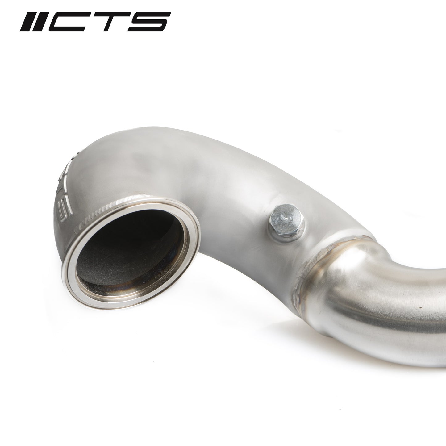 CTS High Flow Catted 3.5" Downpipe (FWD) - VW Golf GTI MK7/7.5