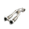 CTS High Flow Catless 4" Downpipe -  Audi 8.5V/8Y RS3 8V RS3, 8S TTRS - Motorious Performance
