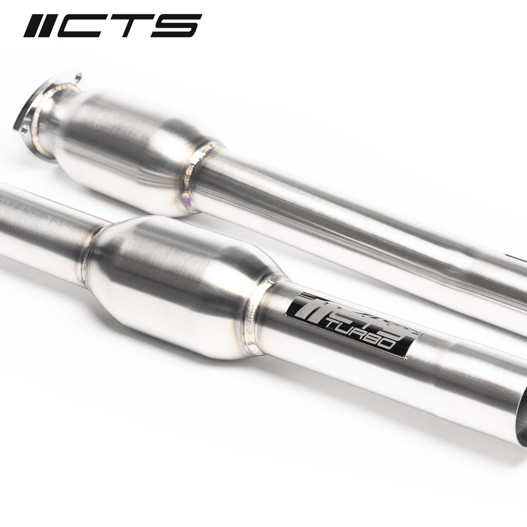 CTS High Flow Catted Mid Pipes - Audi 8.5V/8Y RS3 MK3 Facelift / TTRS - Motorious Performance