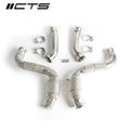 CTS High Flow Catted Downpipe - Mercedes C63S AMG A205/C205/S205/W205 - Motorious Performance