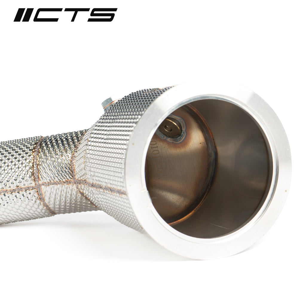 CTS High Flow Catless Downpipe - Audi RS6/RS7 C8 - Motorious Performance