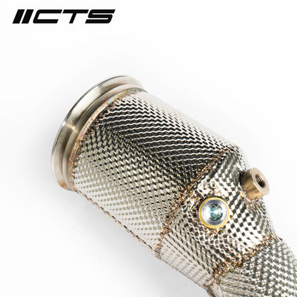 CTS High Flow Catted Downpipe - Audi RS6/RS7 C8