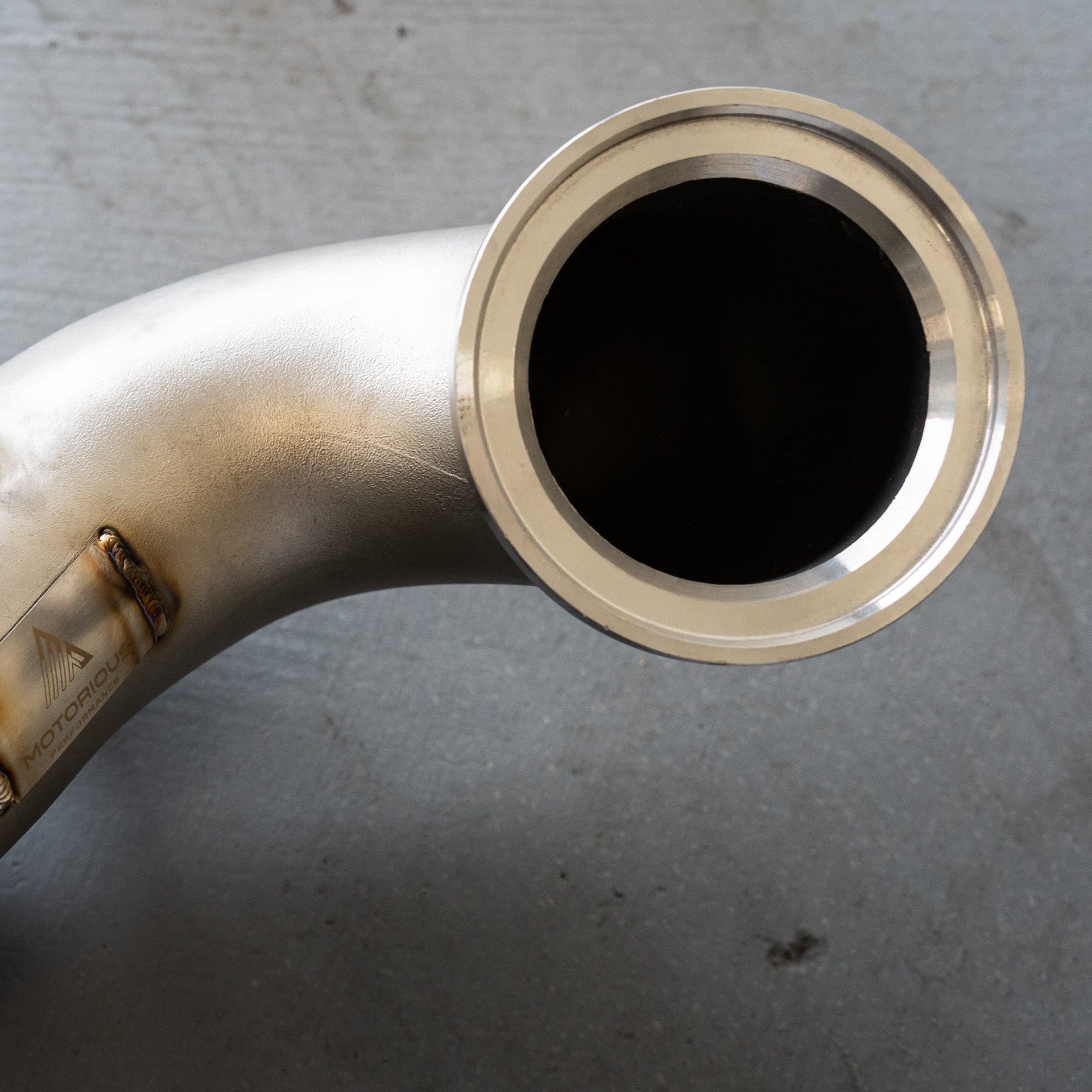 Motorious Performance Catless 3.5" Downpipe -  Audi 8.5V/8Y RS3 8V RS3, 8S TTRS - Motorious Performance