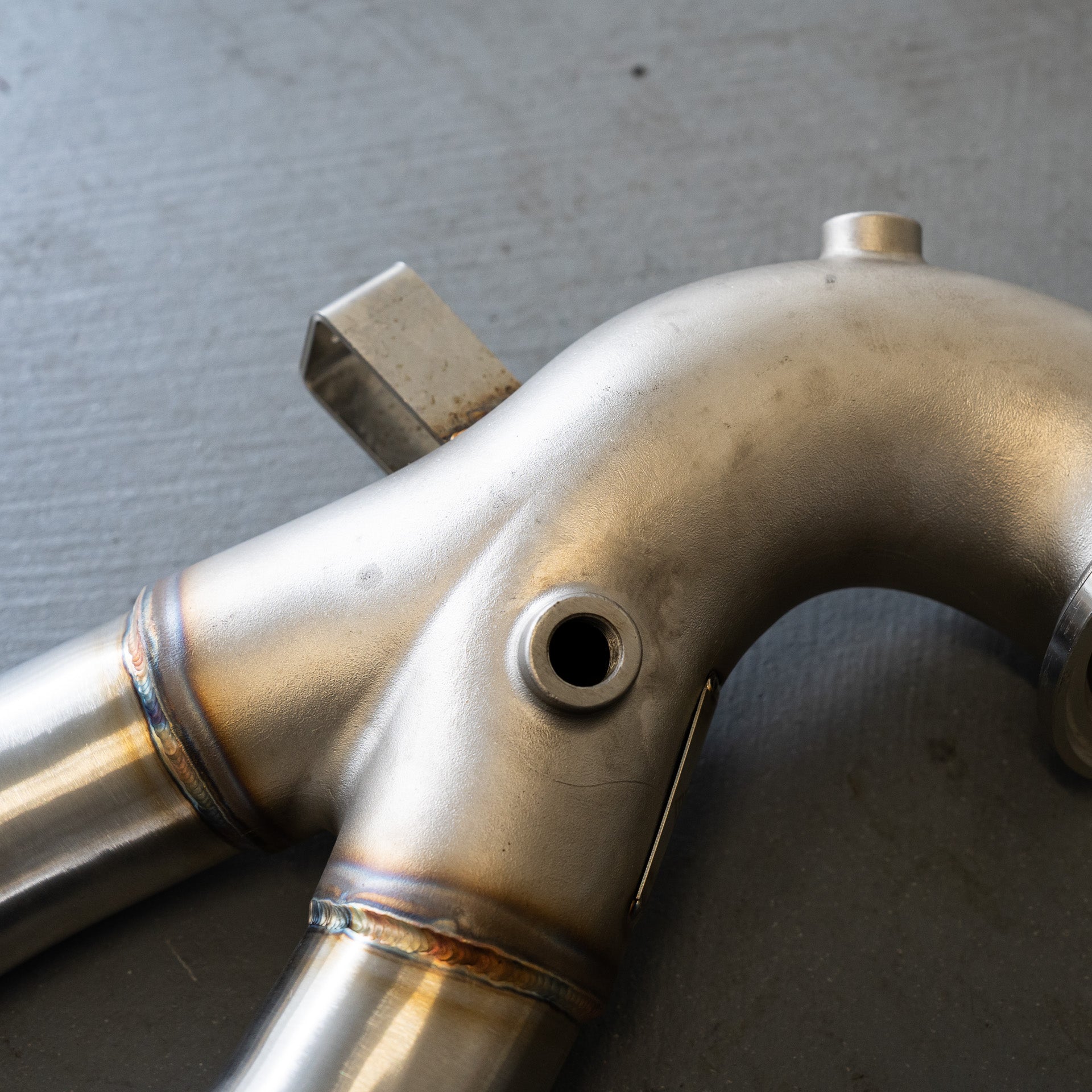 Motorious Performance Catless 3.5" Downpipe -  Audi 8.5V/8Y RS3 8V RS3, 8S TTRS - Motorious Performance