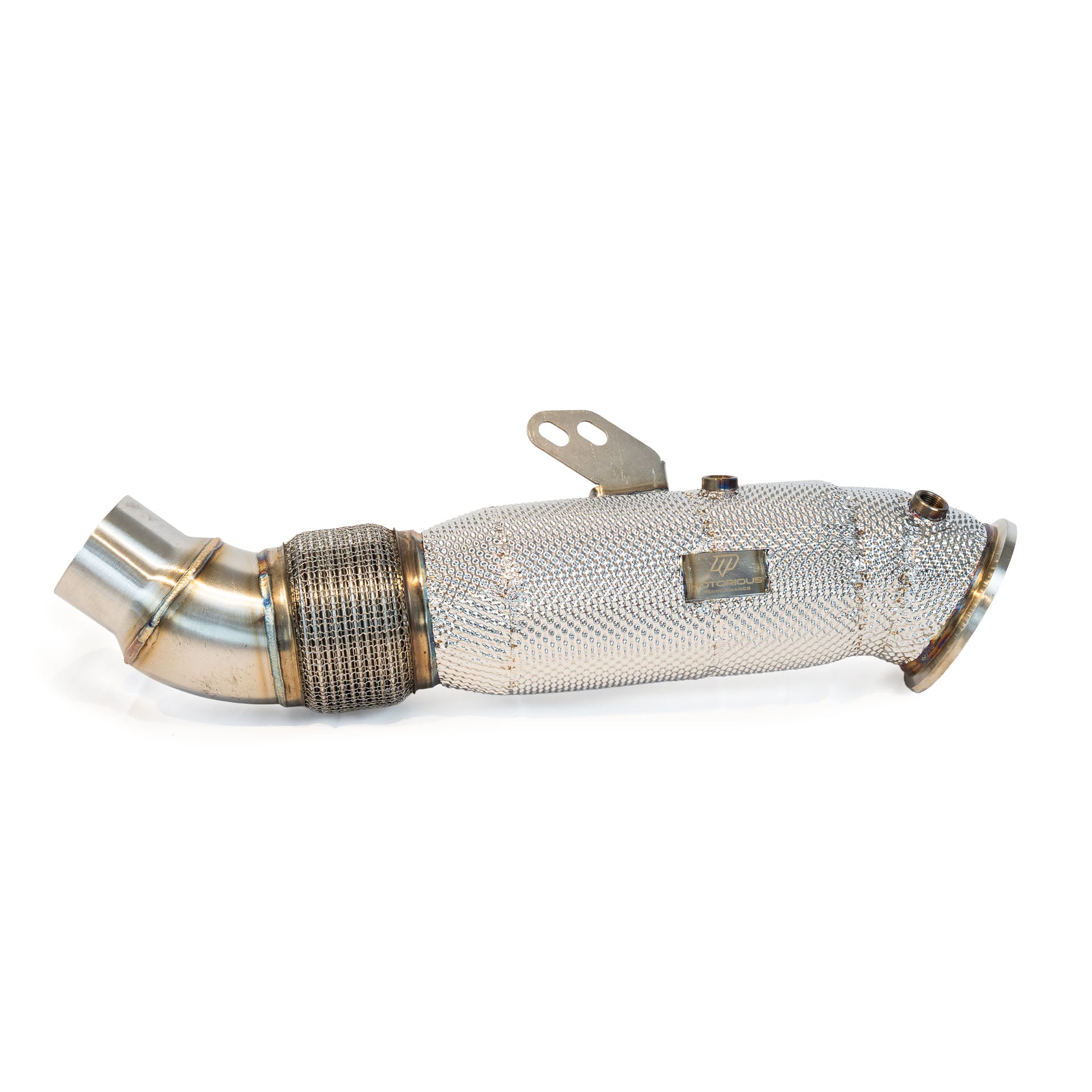 Motorious Performance Catless 5" Downpipe W/Heatshield - BMW B58 M140/240i/340i/M340 F30/G30/F20 -Toyota supra A90 - Motorious Performance
