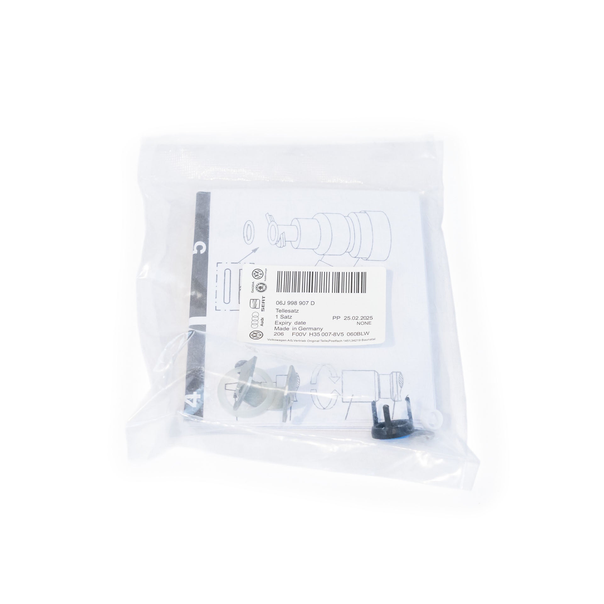 Genuine VAG Direct Fuel Injector Seal Kit 06J998907D - VW Golf GTI/R MK7/7.5 MK6 GTI & AUDI S3 8V/8.5V - Motorious Performance