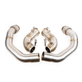 Motorious Performance Catless 3" Downpipe W/Heatshield - BMW X5M X6M F95/F96 S63