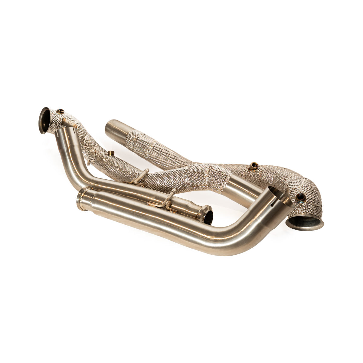 Motorious Performance Catless 3" Downpipe W/Heatshield -  Mercedes G63 AMG W463/W465 M177 - Motorious Performance
