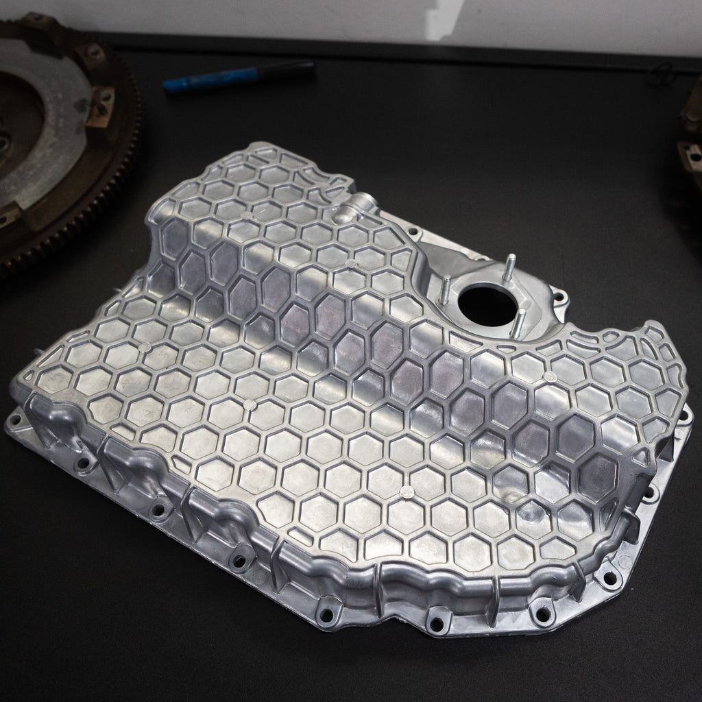 Cast Aluminium Oil Sump & Pan - Audi 8V S3/TT/TTS & Volkswagen Golf MK7 GTI/R - Motorious Performance
