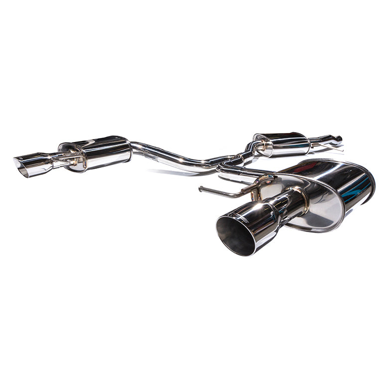 CTS Dual Catback Exhaust System - Audi A4 B8 2.0T (Sedan/Wagon) - Motorious Performance