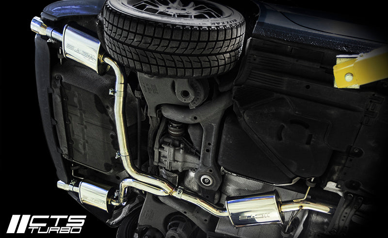 CTS Dual Catback Exhaust System - Audi A4 B8 2.0T (Sedan/Wagon) - Motorious Performance