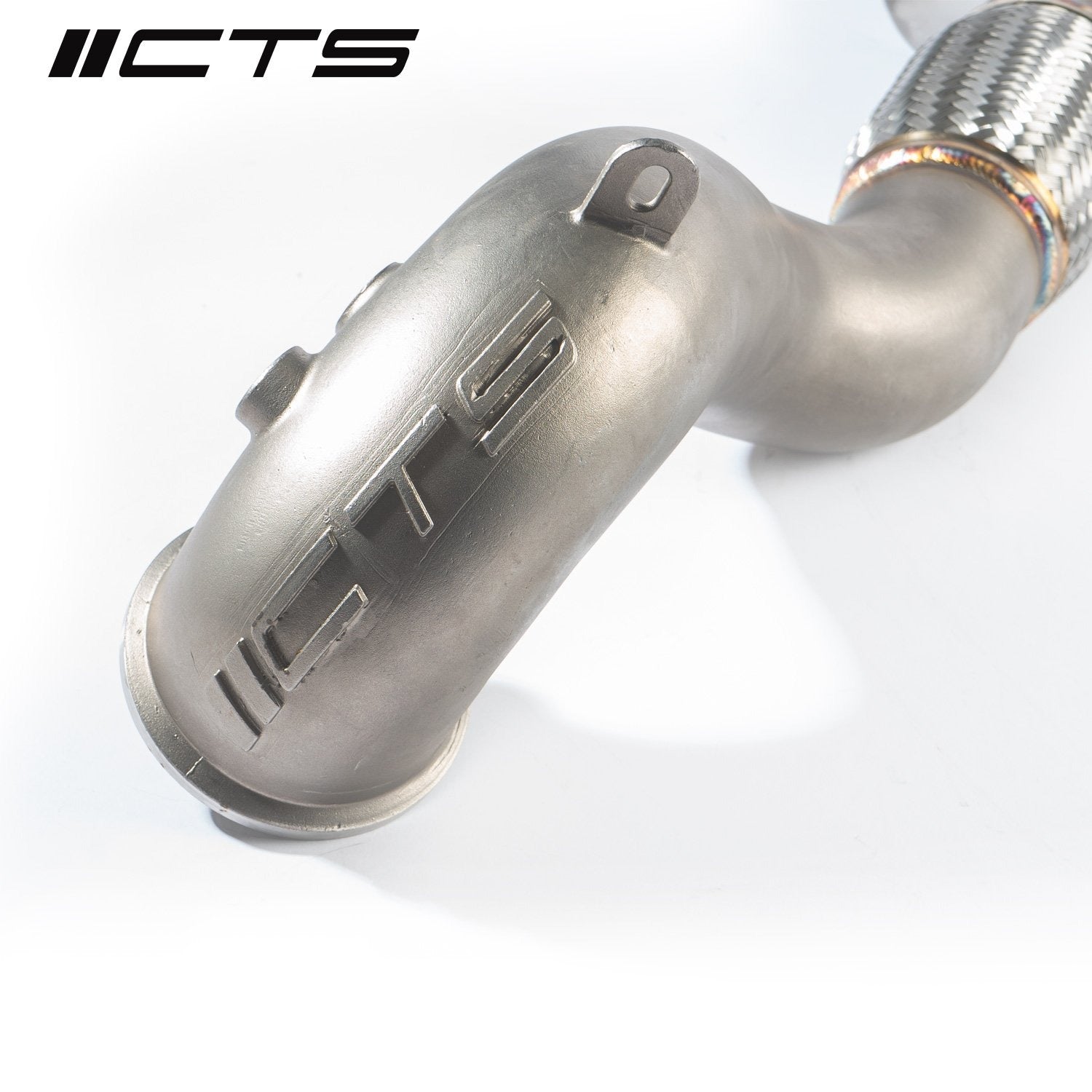 CTS High Flow Catted 3.5" Downpipe -  Audi 8.5V/8Y RS3 8S TTRS 2.5T EVO - Motorious Performance
