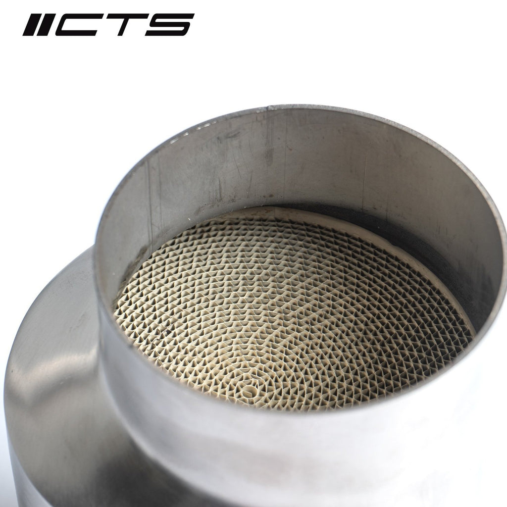 CTS High Flow Catted 3.5" Downpipe -  Audi 8.5V/8Y RS3 8S TTRS 2.5T EVO