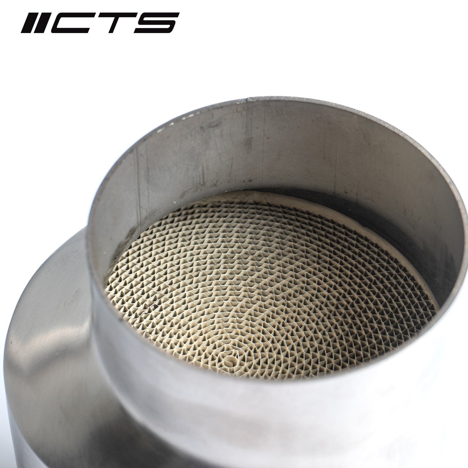 CTS High Flow Catted 3.5" Downpipe -  Audi 8.5V/8Y RS3 8S TTRS 2.5T EVO - Motorious Performance