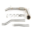 CTS High Flow Catted 3.5" Downpipe (AWD) - VW Golf R MK8 Audi S3 8Y - Motorious Performance