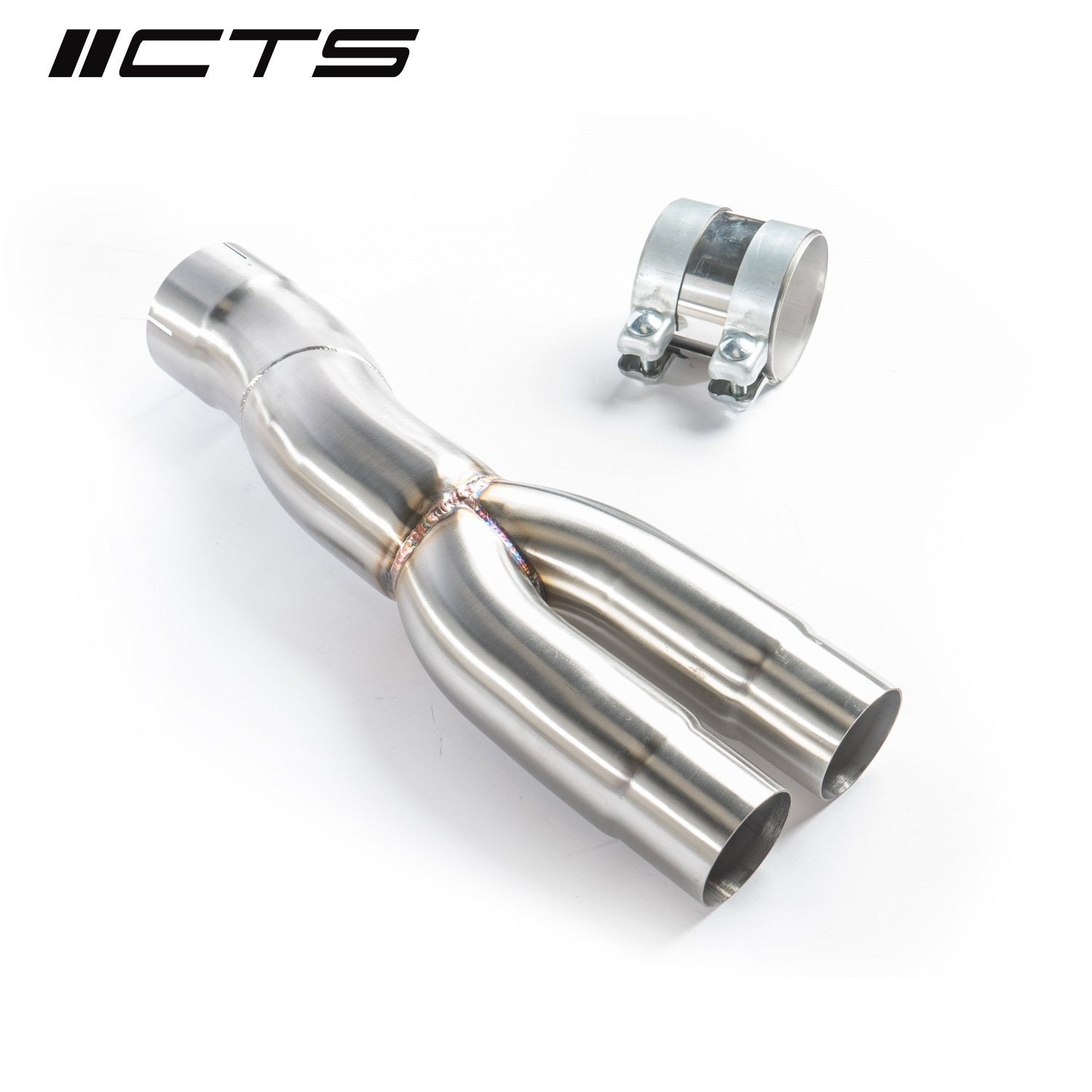 CTS High Flow Catted 3.5" Downpipe -  Audi 8.5V/8Y RS3 8S TTRS 2.5T EVO - Motorious Performance