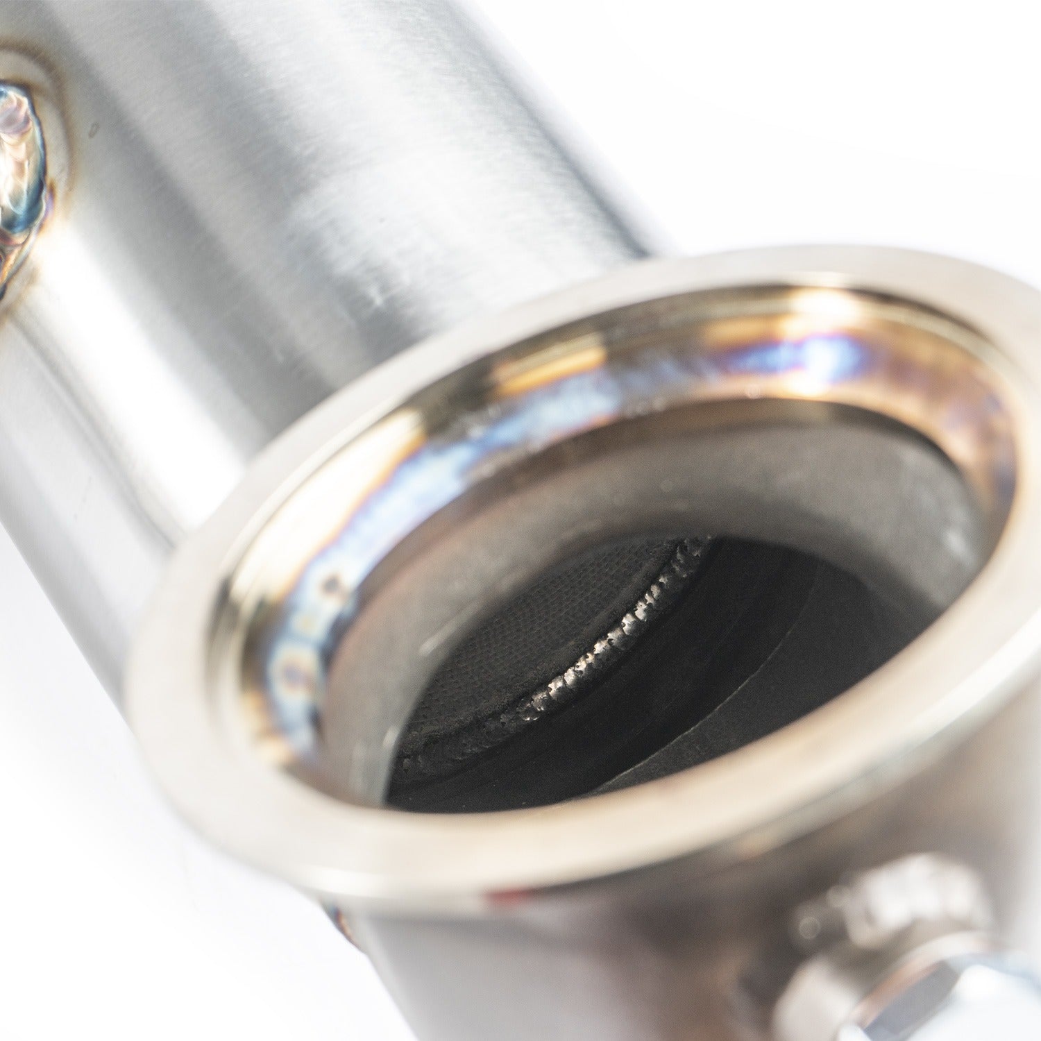 CTS High Flow Catted 3.5" Downpipe (AWD) - VW Golf R MK8 Audi S3 8Y - Motorious Performance