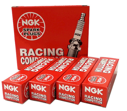 NGK Racing Iridium Spark Plugs (x4) - Audi 8V S3/TT/TTS & Volkswagen Golf MK7 GTI/R - Motorious Performance